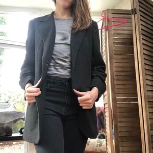 Peace of Cloth charcoal blazer